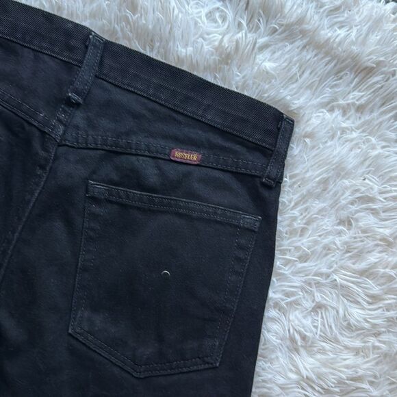 Rustler Black Straight Leg Jeans 30x32 30 - Picture 6 of 7